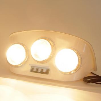 đèn sưởi nhà tắm ứng dụng công nghệ ánh sáng loại gì?